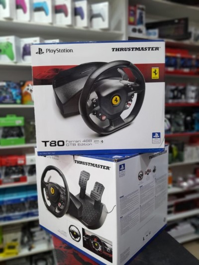 Volant Thrustmaster T80 Ferrari 488 GTB edition