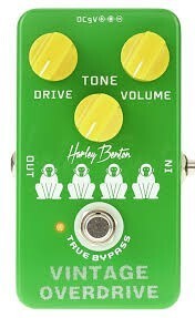 PÉDALE DE GUITAR HARLEY BENTON VINTAGE OVERDRIVE