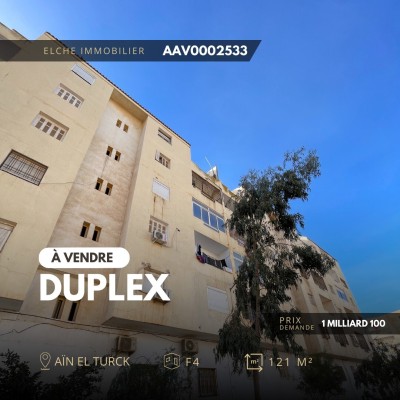 بيع شقة وهران عين الترك