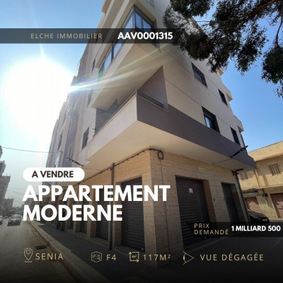 Sell Apartment F4 Oran Es senia