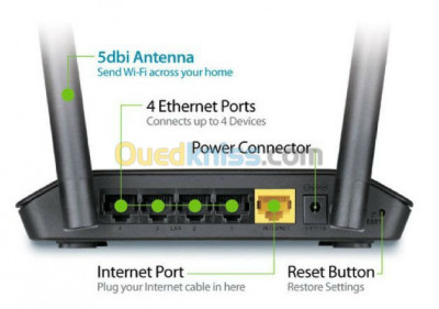 Routeur D-LINK Wifi N 300 DIR-605L