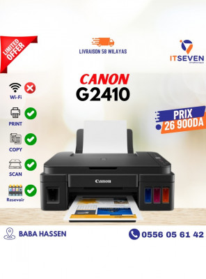 Imprimante CANON G2410 Réservoir/ impression /copie/ scan.