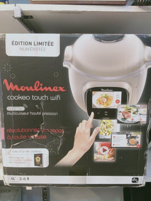 Moulinex Cookeo Touch WiFI CE902800 - 750 recettes - Multicuiseur - 6  litres - 1600Watt - noir - Alger Algérie