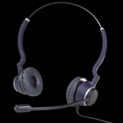 JABRA BIZ2300/CLEYVER STEREO DQ Casque Filaire avec Microphone Antibruit Pour PC / Téléphones FIX ..