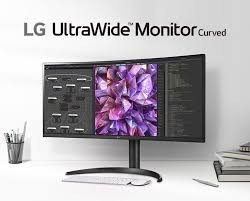 Moniteur LG 34WQ75C-B 34" - Écran UltraWide QHD Courbé avec Support Ajustable et Technologie IPS
