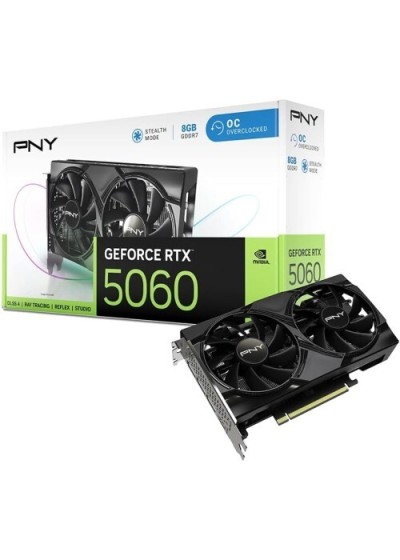 PNY DUAL RTX 5060 8GB OC GDDR7