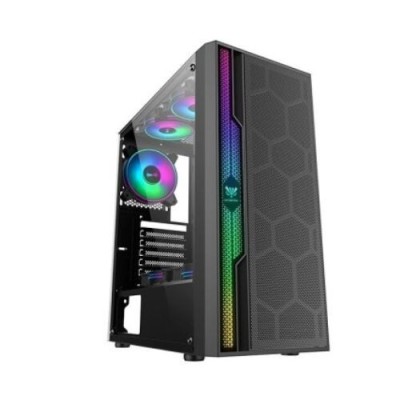 BOITIER  HYBROK VOLCANO 4FANS ARGB BLACK