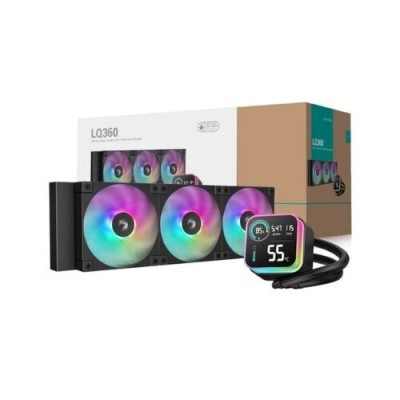 WATER COOLING DEEPCOOL LQ360 BLACK