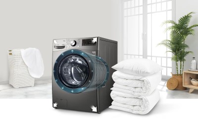Lave-linge LG 15 Kg Grand Capacité Modèle F0L9DYP2S
