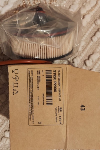 Filtre Gasoil Original (KIA Sorento IV - HYUNDAI Santa Fé IV)