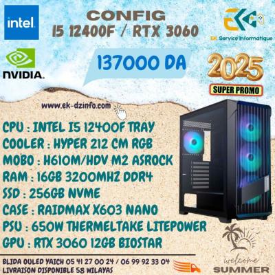 CONFIG I5 12400F / RTX 3060