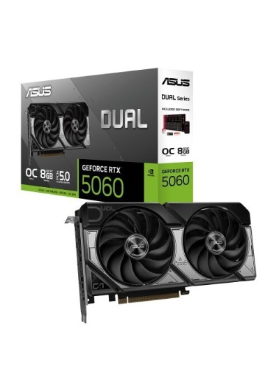 Cartes Graphiques ASUS Dual GeForce RTX 5060 OC Edition 8GB