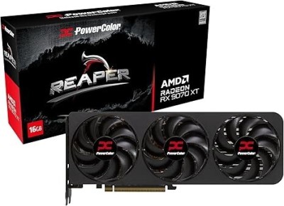 CARTES GRAPHIQUES POWERCOLOR RADEON RX 9070 XT REAPER 16GB GDDR6
