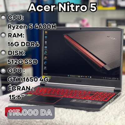 Acer Nitro 5 AN515-44 Ryzen 5 4600H 16G 512G SSD GTX 1650 4G
