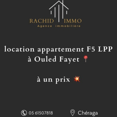 Location Appartement F10 Alger Ouled fayet