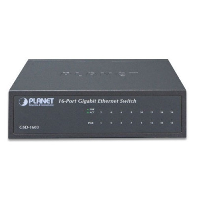 Non Managed SWITCH Réf: GSD-1603 PLANET  
