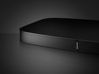 SONOS PLAYBASE - Barre de son 2.0 - WiFi, (10 haut-parleurs amplifiés (6médiums, 3tweeters, 1woofer)