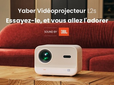 VENDU - Yaber L2S vidéo-projecteur cinéma Home , Sound By JBL