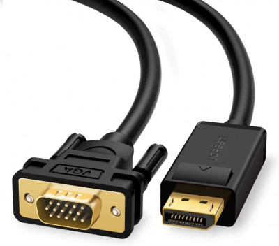 Cable & Adaptateur  Display Port To VGA 
