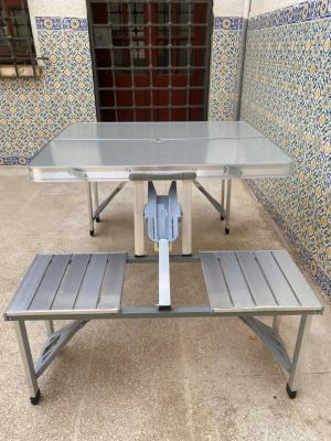 Table Aluminium Pliante 4 Places , Extérieure et Camping طاولة محمولة تنطوى