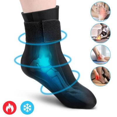 Poche de Glace pour Cheville en Gel Chaud/Froid Soulagement des Douleurs