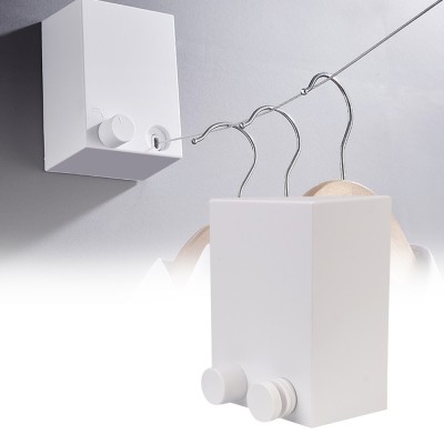 Corde à linge suspendue au mur Télescopique en Fil d'Acier Inoxydable