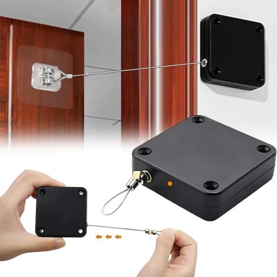 Ferme-Porte Universel Sans Perçage - Facile à Installer