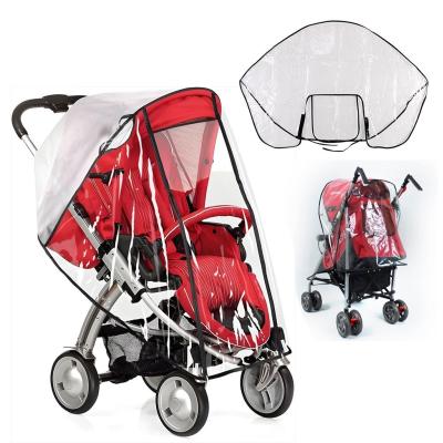 Couverture Poussette Transparent Étanche  Taille Standard