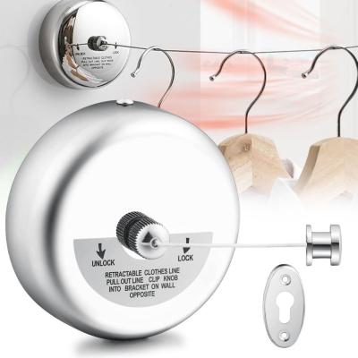 Corde Linge 300cm Rétractable en Acier Inoxydable