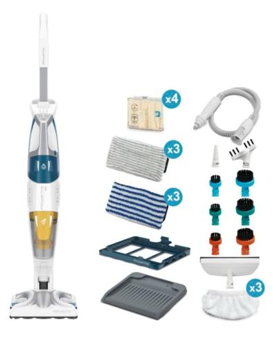 ASPERATEUR VAPEUR ROWENTA 3EN1 CLEAN AND STEAM RY8544WH