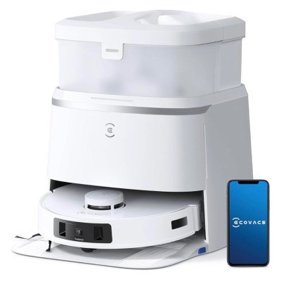 Aspirateur Robot Laveur Avec Station ECOVACS DEEBOT T30 PRO OMNI 290min-11 000PA