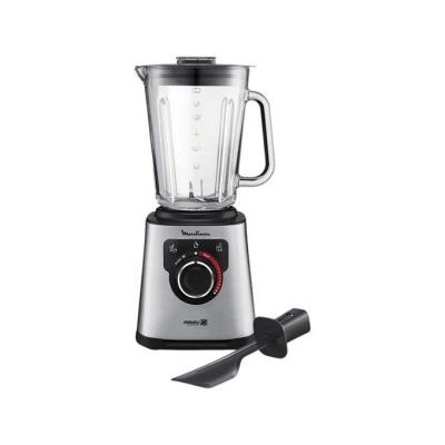 Blender Moulinex PERFECTMIX+ 1200W BOL 2L En Verre NOIR MÉTAL LM871D10