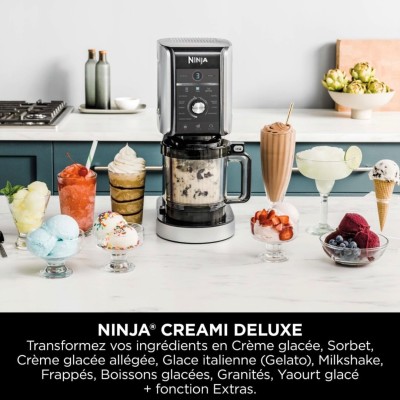 Ninja CREAMi Deluxe 10En1 Machine À Délices Et Boissons Glacées NC501EU