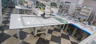 ماكينة الطرز ذات راس الجانبي راس واحد 120-55 machine broderie à tete latérale  feiya tex