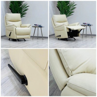 nouveau fauteuil relax manuel en Half leather