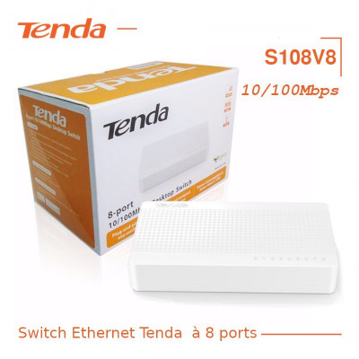 network-connection-switch-s108v8-tenda-8-ports-10100mbps-ethernet-kouba-alger-algeria