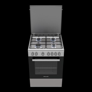 PROMOTION CUISINIÈRE BRANDT 4FEUX INOX GAZ ÉLECTRIQUE VENTILÉE