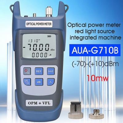 Optical Power Meter All in one AUA-G710B 10MW et Localisateur de défauts visuel -70dBm - +10dBm