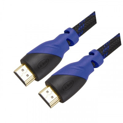 Câble HDMI 1.4 tressé plaqué or mâle vers mâle 1080p FULL HD 1.5m 3m 5m 10m 20m