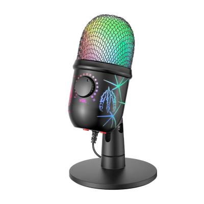 Microphone Gaming de bureau USB à condensateur