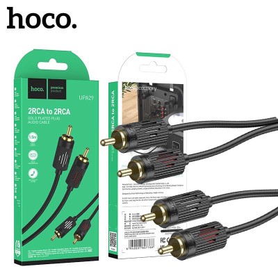 Câble Audio 2 x RCA Vers 2 x RCA HOCO UPA29 1.5m