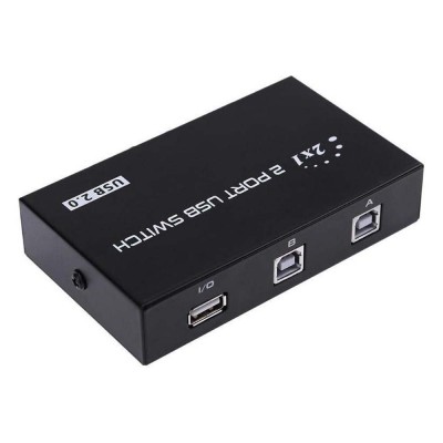 Switch imprimante 2 Ports USB-B pour partage Imprimantes PC Scanner Caméra Clavier