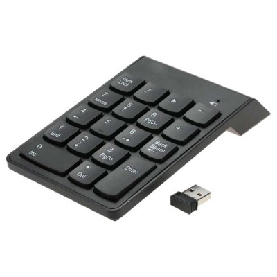 Pavé Numerique sans-fil 2.4ghz Mini clavier 18 Touches pour ordinateur portable PC