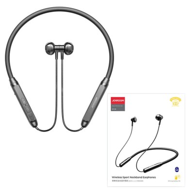 Ecouteur sans-fil Bluetooth 5.0 Sport à Tour de cou Intra-Auriculaire Magnétique Joyroom JR-D6