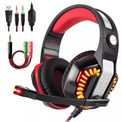 Casque Pro Gaming Beexcellent GM-2 multiplateforme pour PS4 PC Xbox One Mac Nintendo Switch LED