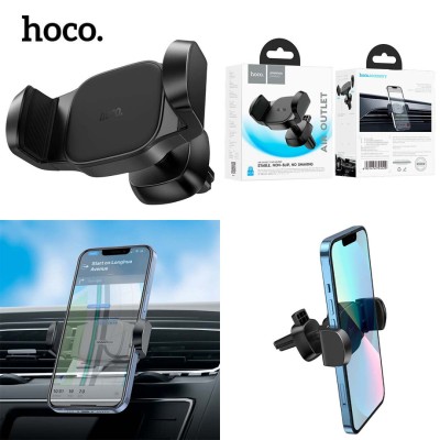 Hoco H14 Support Smartphone Téléphone Fixation Grille d'Aération