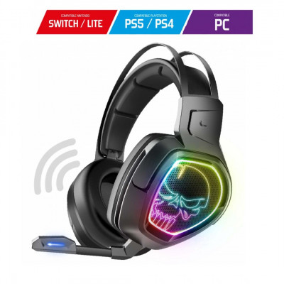 Casque Gaming sans-fil 2.4Ghz Spirit of gamer XPERT H1300 rechargeable 1200mAh PS5, PS4, Switch & PC