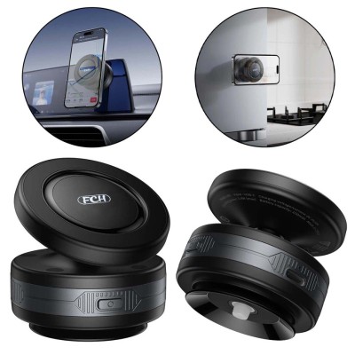 FCH C710 Support Téléphone voiture magnétique a ventouse electrique