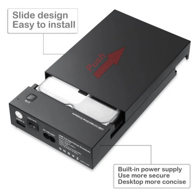 DOCKING HDD STATION D ACCUEIL (RACK) 01 HDD SATA USB 3.0 /REF : 6810