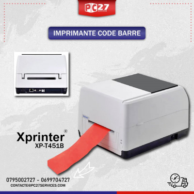 طابعة-imprimante-code-barre-xprinter-xp-t451b-ref2968-مستغانم-الجزائر